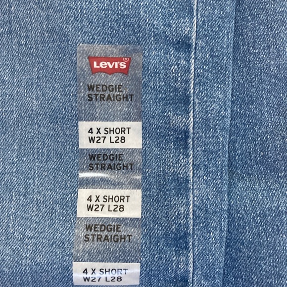 Levi’s Wedgie Straight jeans 4 Short W27 L28 - Picture 7 of 7